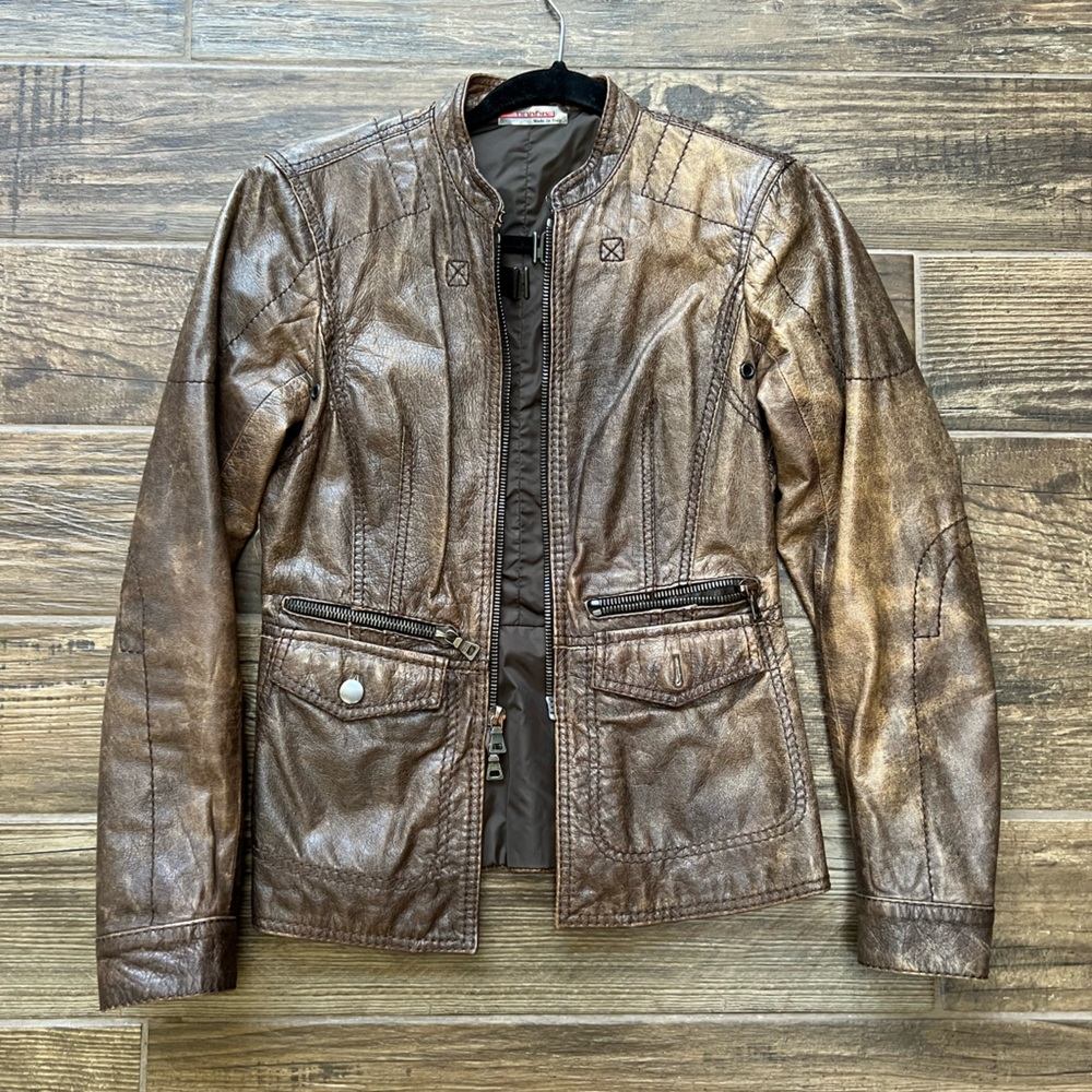 Prada Genuine Vintage Leather Jacket